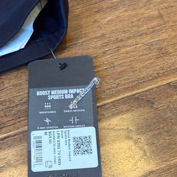 Fabletics Black Sports Bra - Picture 2 of 3